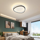 Elegant Modern Ceiling Light with Black and Gold Design 4