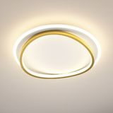 Elegant Modern Ceiling Light with Black and Gold Design 8