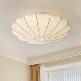 Elegant Shell-Inspired Flush Mount Ceiling Light Fixture - LED Compatible 5