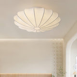 Elegant Shell-Inspired Flush Mount Ceiling Light Fixture - LED Compatible 6