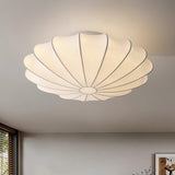 Elegant Shell-Inspired Flush Mount Ceiling Light Fixture - LED Compatible 7