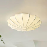 Elegant Shell-Inspired Flush Mount Ceiling Light Fixture - LED Compatible 9