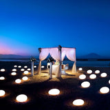 Elegant Solar Garden Light - Weather Resistant LED Outdoor Lantern with 16 Colors 4