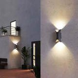 Elegant Waterproof LED Outdoor Wall Light - Modern Exterior Wall Lantern for Patios 2