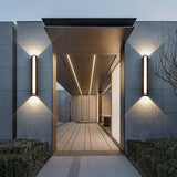 Elegant Waterproof Outdoor Wall Light - Energy-Efficient LED Lantern for Garden & Exterior 2