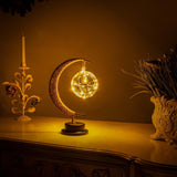 Enchanted Moon Lamp - Soft LED Night Light for Magical Home Decor 0