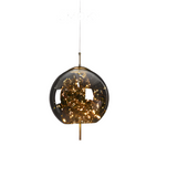 Essence - Elegant Brown Glass Pendant Lamp with LED for Kitchen Lighting 12