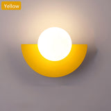 Everest Nordic Semicircle Wall Light - Modern LED Wall Lamp in 6 Colors 6