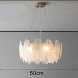 Feather™ - Modern LED Pendant Light with Glass Feathers 7