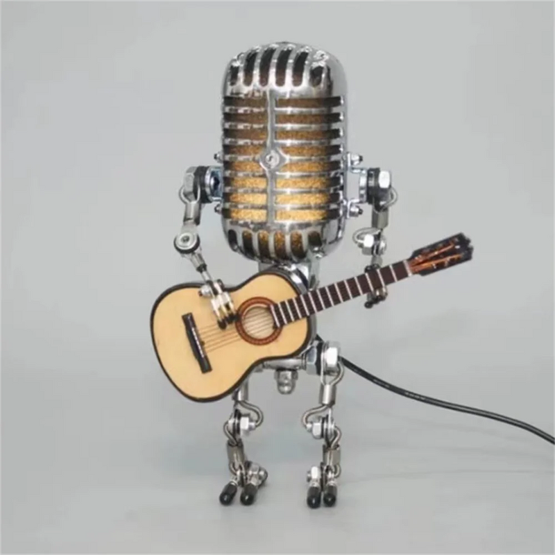 Guitarlamp - Dimmable Table Lamp with Elegant Guitar Design 2
