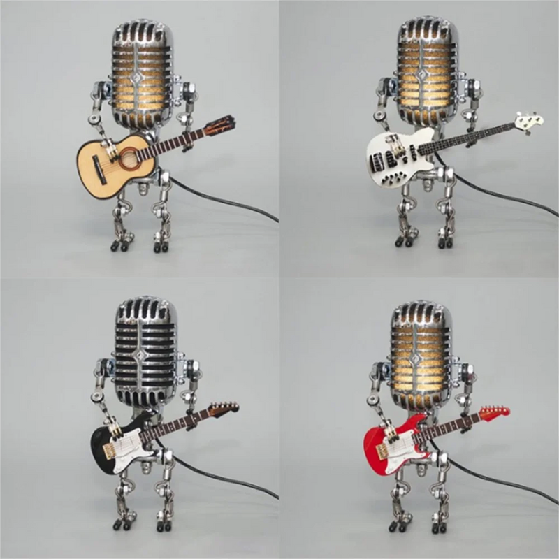 Guitarlamp - Dimmable Table Lamp with Elegant Guitar Design 5