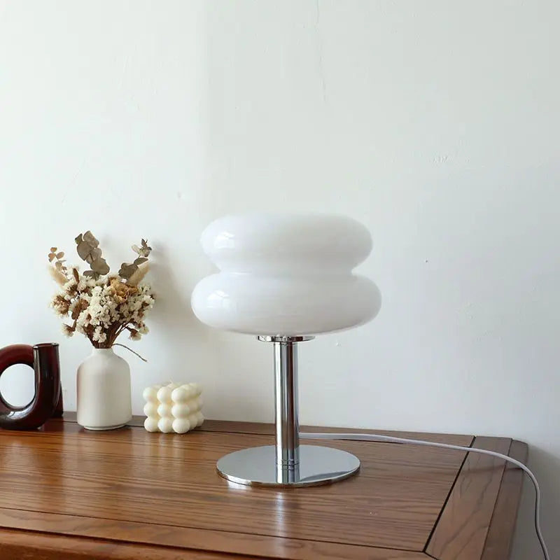 Italian Bauhaus Table Lamp - Stylish Wireless Design with Dimming Levels 4