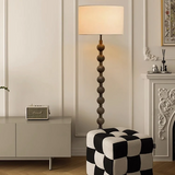 Japandi Wooden Floor Lamp - Modern Standing Lamp with LED Lighting 7