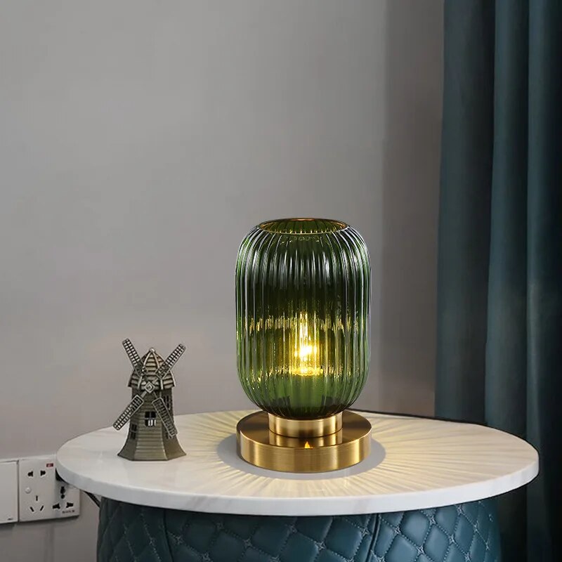 Krystal - Nordic Table Lamp with Elegant Glass Design 1