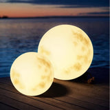 LunarGlow - USB Rechargeable Moon-Shaped Garden Lamp & Outdoor LED Light 0
