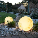 LunarGlow - USB Rechargeable Moon-Shaped Garden Lamp & Outdoor LED Light 1