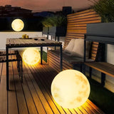 LunarGlow - USB Rechargeable Moon-Shaped Garden Lamp & Outdoor LED Light 4