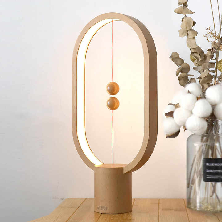 Magnetic LED Balance Lamp - Modern Wireless Table Light 1