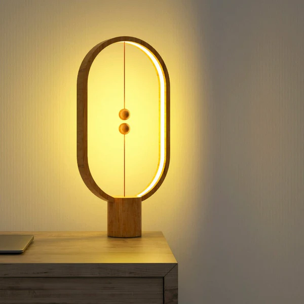 Magnetic LED Balance Lamp - Modern Wireless Table Light 2