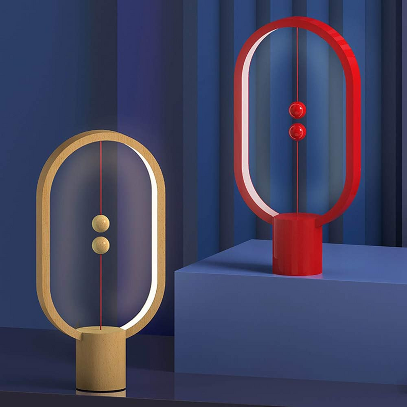Magnetic LED Balance Lamp - Modern Wireless Table Light 7