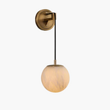 Marbell - Minimalist Wall Light with Elegant Brass and Glass Design 7