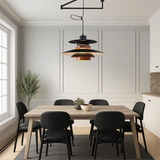 Mercero - Scandinavian Pendant Lamp with Swivel Arm & Four Shades 1