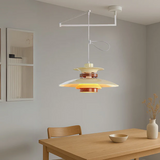 Mercero - Scandinavian Pendant Lamp with Swivel Arm & Four Shades 4
