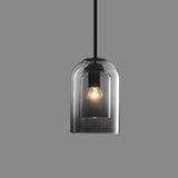 Mica Mid-Century Glass Pendant Light - Stylish Double Hanging Fixture 0