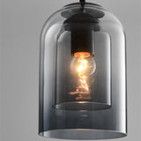 Mica Mid-Century Glass Pendant Light - Stylish Double Hanging Fixture 7