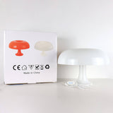 Minimalist Mushroom Table Lamp - Elegant LED Bedside & Desk Lighting 7