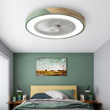 Modern Ceiling Fan with Lights and Remote Control - Blade-less Design for Bedroom 2