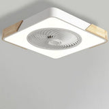 Modern Ceiling Fan with Lights and Remote Control - Blade-less Design for Bedroom 8