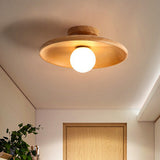 Modern Flush Mount Ceiling Light Fixture - LED-Compatible Minimalist Design 2