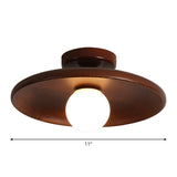 Modern Flush Mount Ceiling Light Fixture - LED-Compatible Minimalist Design 7
