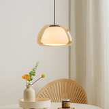 Modern Milk Glass Pendant Lamp - Stylish Kitchen Pendant Lighting 4