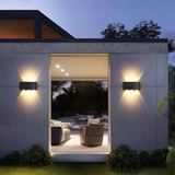 Modern Outdoor Wall Light - Waterproof Aluminum LED Exterior Wall Lantern 4