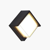 Modern Outdoor Wall Light with Motion Sensor - Waterproof Aluminum Lantern 0
