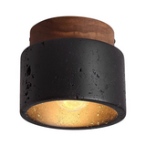 Modern Stone Flush Mount Ceiling Light Fixture - LED Ceiling Lights for Warm Ambiance 0