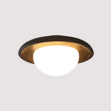 Modern Stone Flush Mount Ceiling Light Fixture - LED Ceiling Lights for Warm Ambiance 10