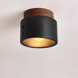 Modern Stone Flush Mount Ceiling Light Fixture - LED Ceiling Lights for Warm Ambiance 1