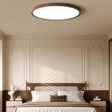 Modern Ultra-Thin Flush Mount Ceiling Light - Tri-Color LED Fixture 0
