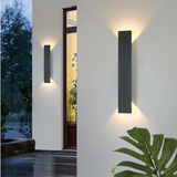 Modern Waterproof Outdoor Wall Light - Durable LED Aluminum Lantern for Garden 3