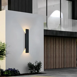 Modern Waterproof Outdoor Wall Light - Durable LED Aluminum Lantern for Garden 4