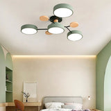 Nordic Branched Disc LED Ceiling Light - Sophisticated Design & Cozy Illumination 0