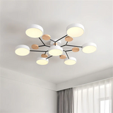 Nordic Branched Disc LED Ceiling Light - Sophisticated Design & Cozy Illumination 12