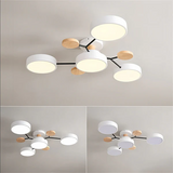 Nordic Branched Disc LED Ceiling Light - Sophisticated Design & Cozy Illumination 13