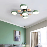 Nordic Branched Disc LED Ceiling Light - Sophisticated Design & Cozy Illumination 2