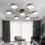 Nordic Branched Disc LED Ceiling Light - Sophisticated Design & Cozy Illumination 4