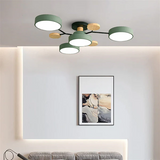 Nordic Branched Disc LED Ceiling Light - Sophisticated Design & Cozy Illumination 6