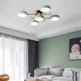 Nordic Branched Disc LED Ceiling Light - Sophisticated Design & Cozy Illumination 7